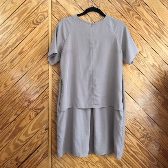 Oak + Fort Shift Dress Pockets - Picture 2 of 4